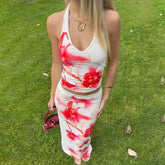 Shira Floral Skirt Set